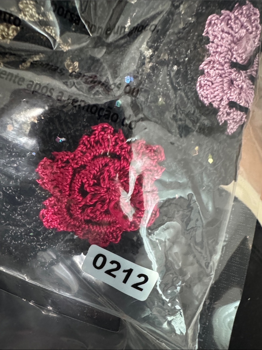 Y2K
Black Crochet Floral Fringe Poncho with Multicolor Flowers - Picture 8 of 8